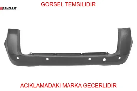Tampon arka astarlı sensörlü tek kapı  fıorıno 2008>  735489502/ 735489506/ 1626194180/ 735662638/  Polıplast 100.11226 resmi