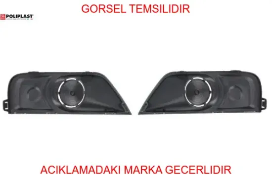 Sis far kapağı sol sağ set  master 2019>  261526567R Polıplast 100.17838 resmi