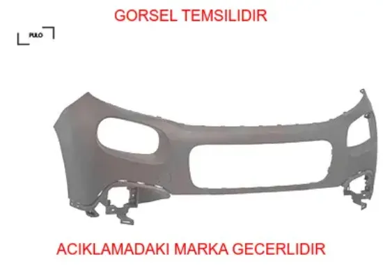 Tampon Ön Sisli Siyah C3 2016> Pulo  1618082580   PULO P1-C316-H resmi