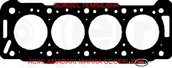 Silindir Kapak Contasi 1.38mm Çelik Partner  Dw8 0209.X3 resmi