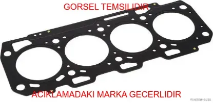 Silindir kapak contası çok katlı çelik-2 çentik  lınea-doblo-bravoıı 1600 jtd 55221095 resmi