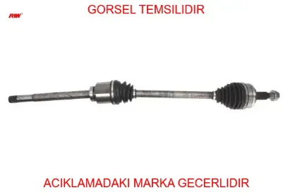 Aks Komple Sağ   Master Iii 2010-> Riw  391004255R  OPEL, RENAULT, NISSAN resmi