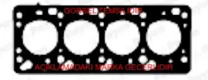 Sılındır kapak contası super escort vı-vıı 92>98 mondeo ı-ıı 92>98 orıon ııı 92>93 1.6 zetec e 16v royal conta 938m6051aa resmi