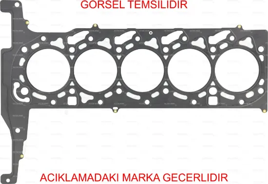 Sılındır kapak contası 1tırnak 1.10mm transıt v348 3.2 200ps tdcı 07 11 3.2 200ps royal conta 7c166051ab/ 1459470 resmi