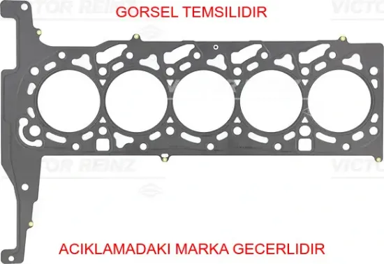 Sılındır kapak contası 2 tırnak 1.15mm transıt v348 3.2 200ps tdcı 07 11 3.2 200ps royal conta 7c166051bb/ 1459471 resmi
