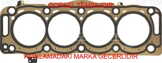 Silindir kapak contası 1.35mm p. 407-507-3008-5008 2.0 hdı 136-150-163hp c5 ııı 2.0 hdı mondeo ıv2.0 royal conta 9m5q6051aa/ 1683689 resmi