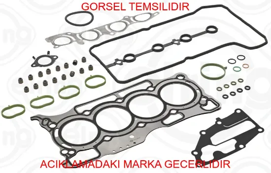 Motor üst takım contası megane ıv 16 duster 14 lodgy 12 logan ıı 16 fluence 09 juke 10 1.6sce h4m su royal conta 101013490r resmi