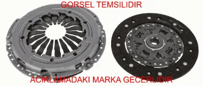 Debriyaj seti baskı balata rulman egea 15 500 l 14 500 x 14 renegade 14 compass 17 1.4 sachs 55264774/ k68267896aa resmi