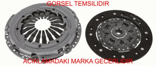 Debriyaj seti baskı balata rulman egea 15 500 l 14 500 x 14 renegade 14 compass 17 1.4 sachs 55264774/ k68267896aa resmi
