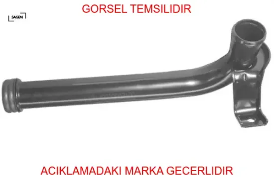Kalorifer borusu punto ıı sagem 55185064/ 55217638 resmi