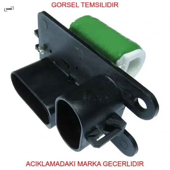Kalorifer rezistansı vw golf 5 1.4 fsı sagem 5u0959493a resmi