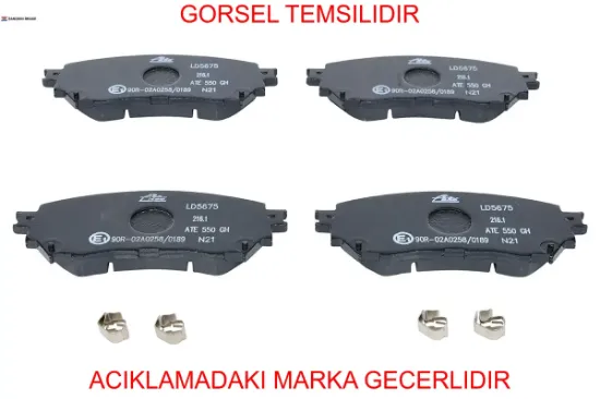 Ön balata 6 2.0-2.2 d-2.5 13 6 saloon 13- d1711 sangsın ghy93328zc/ g4ya3328za/ ghy13328z resmi