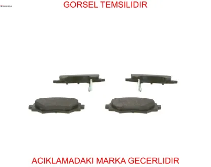 Arka fren balata 3 1.5l p5 bm skyactıv 2014-2016 / 3 1.5l p5 bn skyactıv 2017-2019 sangsın b4y02648za/ b4y02648zb resmi