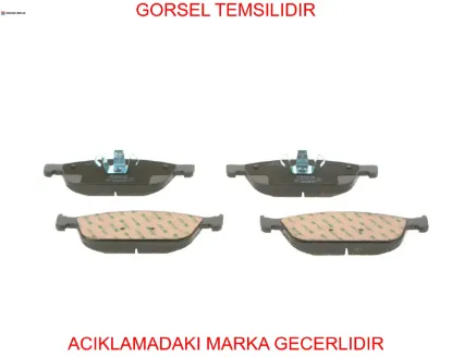 On fren balatası focus ııı 14 c-max 06 11 10 03 kuga 08 connect tc7 13 3 03 5 10 s40 04 v40 12 v50 0 sangsın 1775091/ bv612k021ac resmi