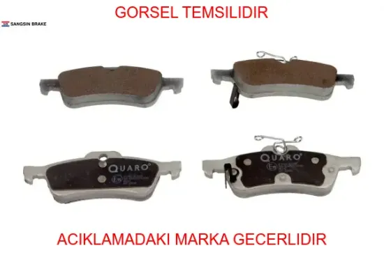 Arka fren balata cıvıc 1.6l n16a fk3 i-dtec dizel 13- / cıvıc 1.5l vtec fk7 rs modeli hatchback 17- sangsın 43022tv0e00 resmi