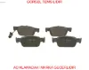 Ön fren balata a4-a5 2014 155.2x63.8x17 kullaklı sangsın 8w0698151k/ 8w0698151q/ 8w0698151af resmi