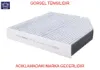 Polen fıltresı mercedes x253 w205 s205 c205 a205 c257 w213 s213 c238 a238 karbonlu sardes a2058350147 resmi