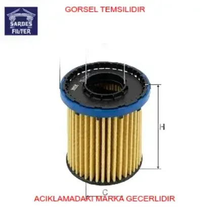Yağ filtresi astra k.astra k sports tourer.ınsignia b grand sport-ınsignia b 1.5-2.0 crdı-cdtı sardes 55515474 resmi