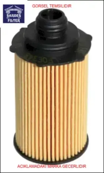 Yağ filtresi ssangyong korando 1.5l g15dtf c300 19- / tıvolı 1.5l 19- sardes 6731803009/ 6731840025 resmi