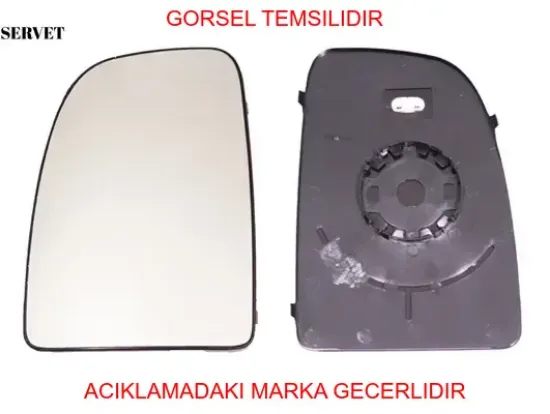 Dikiz Ayna Cami Sol Büyük Elektrikli Rezistansli Boxer Ducato Jumper 06> 8151LJ/ 71748246/ 0071748246 resmi