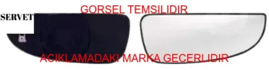Dikiz Ayna Cami Sağ Küçük Alt Boxer Ducato Jumper 06> 8151.LQ/ 71748251 resmi