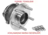 Arka teker porya kıt volvo c30 c70 ıı s40 ıı v50 06 12 5 bıjon abslı skf 31262571/ 31280051/ 31340686 resmi