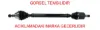 Sağ aks golf 05>13 1k0407272bm resmi