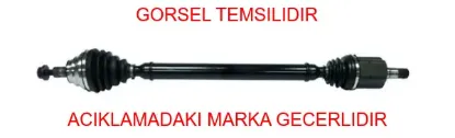 Sağ aks golf 05>13 1k0407272bm resmi