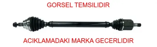 Sağ aks golf 05>13 1k0407272bm resmi