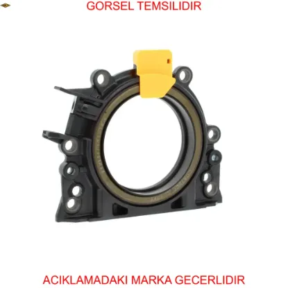 Krank keçesi arka flanslı keçe golf 5-caddy-passat-a3-leon 1.9-2.0 tdı bjp-bkp 2004 skt 038103171s/ 045103173 resmi