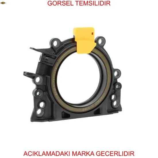 Krank keçesi arka flanslı keçe golf 5-caddy-passat-a3-leon 1.9-2.0 tdı bjp-bkp 2004 skt 038103171s/ 045103173 resmi