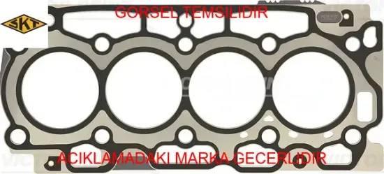 Sılındır kapak contası 1 delık 207-308-508-3008-5008-partner tepee-berlıngo-c3-c4-c5-ds3-ds4-ds5 1.6 skt 0209.Jh/ 0209.Gr/ 1698966/ av6q6051cc resmi
