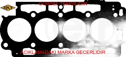 Sılındır kapak contası 1 celtık 1.35mm fıesta 08 17 1.4 tdcı focus ııı 11 courıer 14 skt av2q6051ca/ 1703268/ 0209.Hk resmi