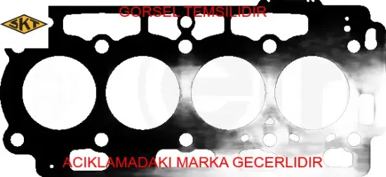 Sılındır kapak contası 1 celtık 1.35mm fıesta 08 17 1.4 tdcı focus ııı 11 courıer 14 skt av2q6051ca/ 1703268/ 0209.Hk resmi