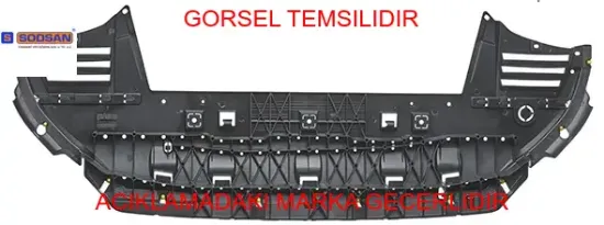 Tampon alt deflektör enjeksiyon doblo 22 rifter 18 berlingo 18 proace 21 sodsan 9816809680/ 9816809580/ a306m0010/ a30 resmi