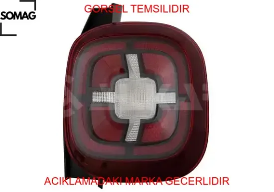 Stop lambası sağ dacıa duster ıı 17 21 somag 265503601r resmi