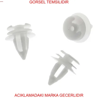 Kapi Döşeme Klipsi Peugeot Vw Bmw Starklips  51411973500/ 99950758240   282 resmi