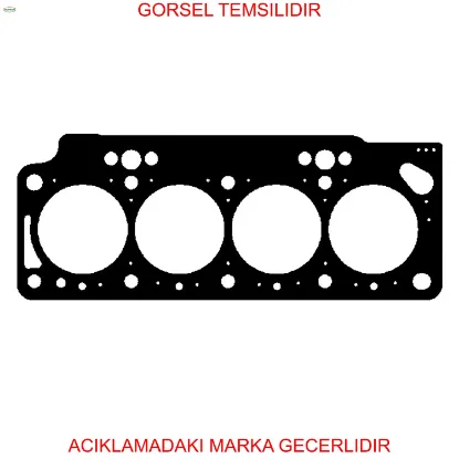 Silindir Kapak Contasi  2 Çentik - Saclı Özel Klin 8200188114 resmi