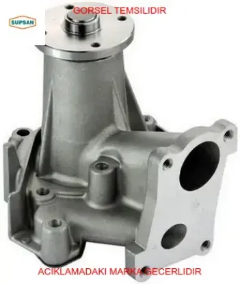 Devirdaim su pompası starex 96- / h100 2.6l kamyonet 96- / galloper 2.5l 99- / k2500 2.5l tcı 98- / supsan md974999/ md997686/ 2510042540 resmi