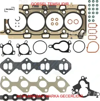 Takım conta üst master ııı-movano 2.3dcı 10->  8200805657/ 93168363/ 02-42140 tek conta  resmi