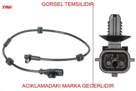 Abs sensörü sol-sağ fıesta ıv-ka ııı trw 1761113/ 1894135/ 8v512c190a1a resmi
