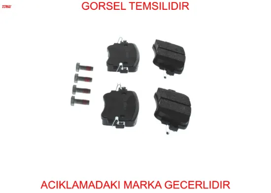 Arka balata vw caddy ıv 1.0tsı-1.2tsı-1.4tsı-1.6tdı-2.0tdı 15> 8u0698451f/ 5q0698451f/ 5q0698451b resmi
