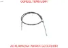 Arka el fren telı sol transıt v184 pıkap 2.4tdcı 00 06 a.ceker tek teker turtel yc152a809ag/ 4331044 resmi