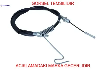 Arka el fren teli sağ transit v348 06 11 çift tekerlek turtel 6c112a635db/ 1388278/ 1734691 resmi