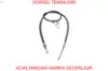 Arka el fren telı sol transıt v347 pıkap 2.2tdcı 2.4tdcı 3.2tdcı 06 >11 arkadan ceker cıft teker turtel 6c112a809bc/ 1388280/ 1441580 resmi
