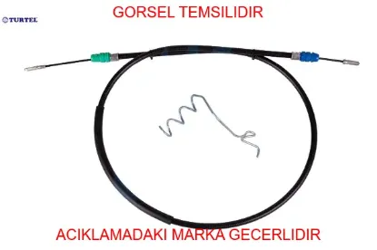 Arka el fren telı sol transıt v347 pıkap 2.2tdcı 2.4tdcı 3.2tdcı 06 11 arkadan ceker tek teker turtel 6c112a809cc/ 1388281/ 1441581 resmi