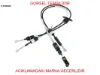 Vıtes kumanda telı focus ı 98 04 zetec -s 1.6 turtel xs4r7e395bg/ 1490969 resmi