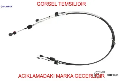 Vites kumanda teli focus ıı 1.4-1.6-1.6tı 04- 11 ıb5 vites turtel 8m5r7e395ab/ 1686380 resmi