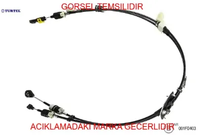 Vıtes kumanda telı courıer 12 b-max 14 1.5-.16 tdcı turtel cv1r7e395af/ cv1r7e395aj/ 2078656 resmi