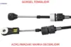 Vıtes kumanda telı fıesta vı 08 14 1.4 1.6tı benzınlı 1.4-1.6 tdcı ıb5 5 vıtes turtel 8a6r7e395mg/ 1685700 resmi